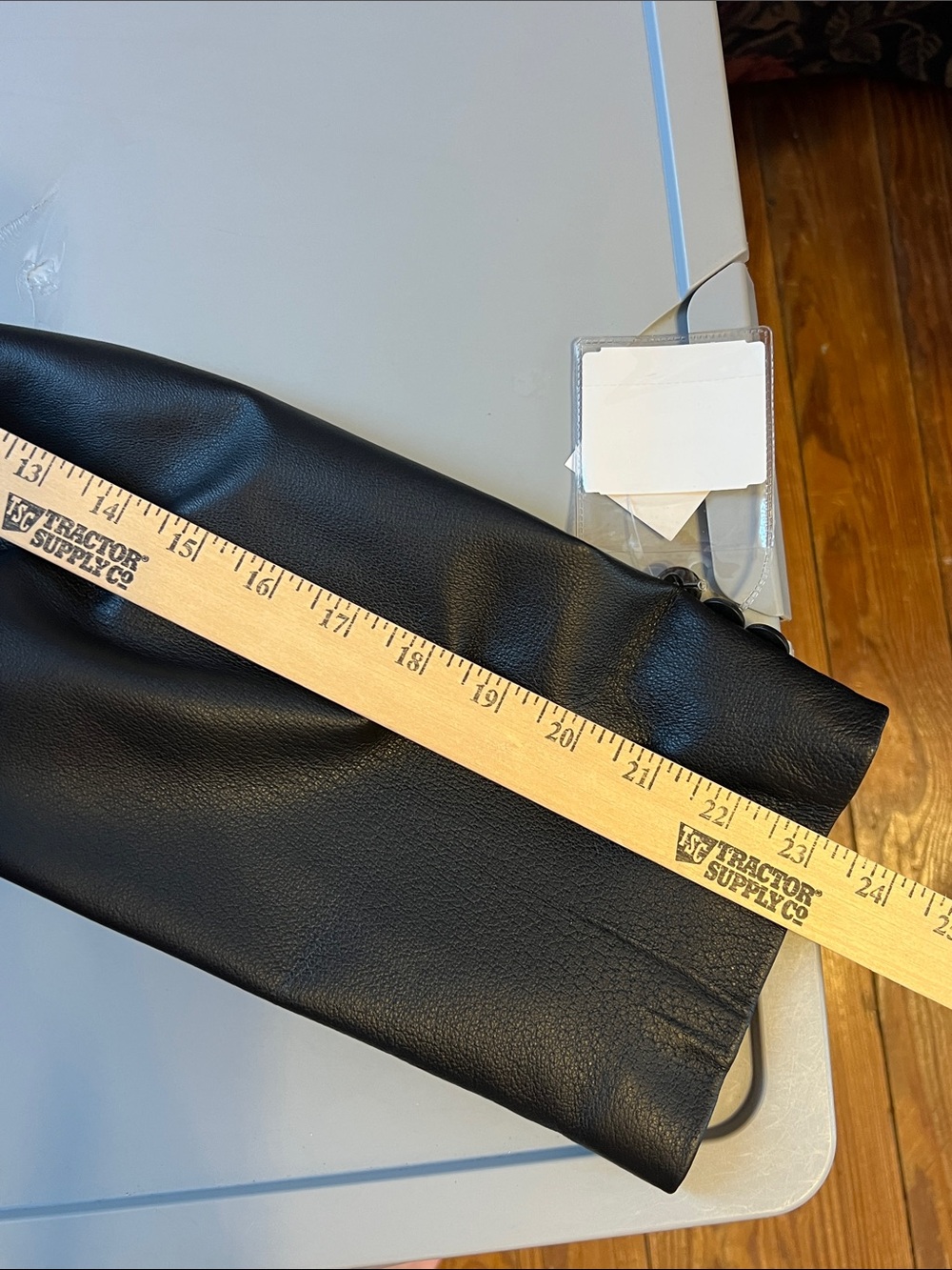 NEW j.ferrar Black Leather Sport Coat Blazer Soft XL - Picture 8 of 11